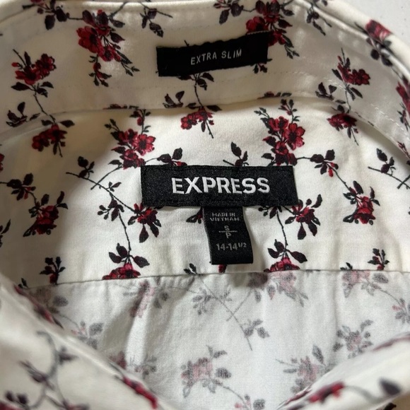 X2 express Zara Men's Gold Chain Button Down Shirt Sz s - Picture 4 of 9